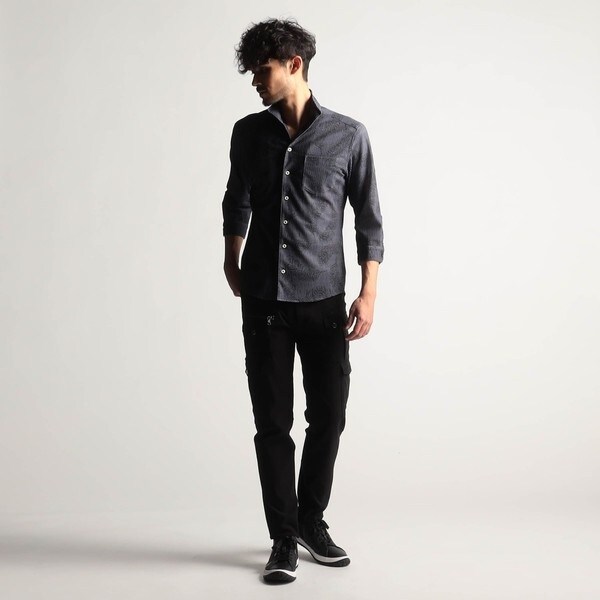 シアサッカーメッシュシャツ（カジュアルシャツ） | THE SHOP TK