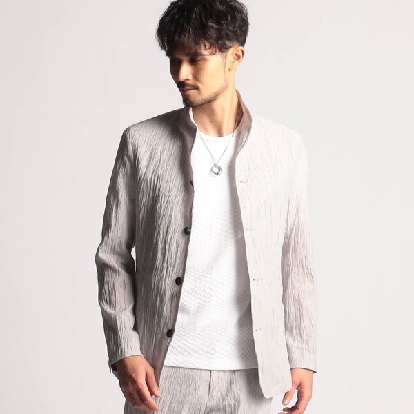 メランジカノコカットジャケット | ニコルクラブフォーメン(NICOLE
