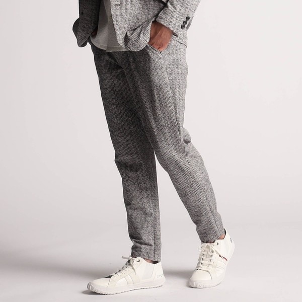 Wフェイススラックス風イージーパンツ | ニコルクラブフォーメン