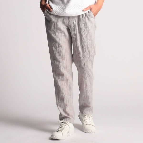 エステルクレープイージーパンツ