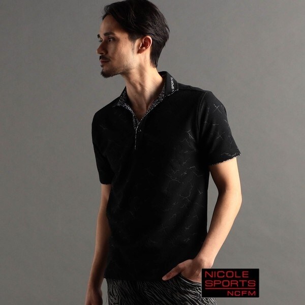 Lamrof (ラムロフ) Just knit Polo Lamrof (ラムロフ) Just knit Polo