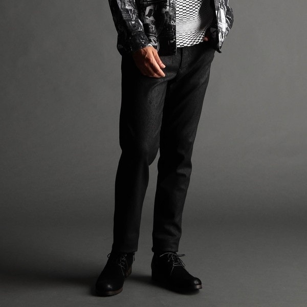 24年モデル EC限定再販売】スウェード調カットソーパンツ | ニコル