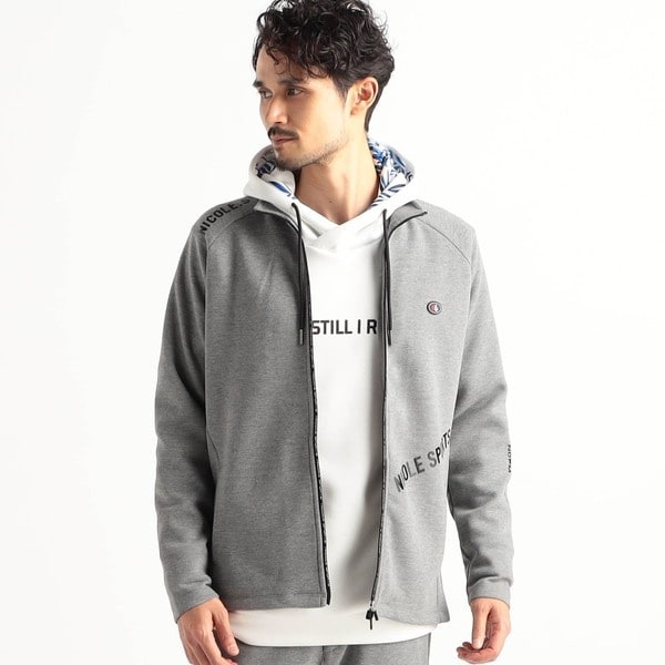 00s NICOLE check blouson hoodie jacket