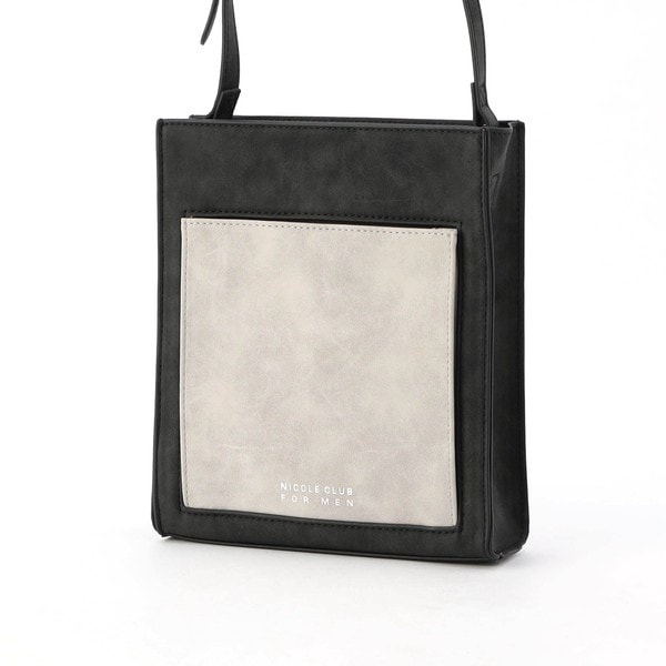 【極美品】ラコステ ザ ブレンド モノグラムバーティカル ショルダーバッグ ラコステ LACOSTE メンズ バッグ ボディバッグ ザ ブレンド