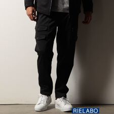 ニコルクラブフォーメン(NICOLE CLUB FOR MEN)の【RIELABO】ボンディング　デザインカーゴパンツ