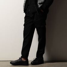 ニコルクラブフォーメン(NICOLE CLUB FOR MEN)の【RIELABO】ボンディング　デザインカーゴパンツ