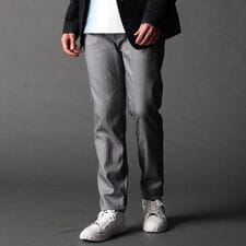 ガムストレッチヘリンボンパンツ