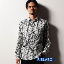 【RIELABO】レイズオブライトプリントシャツ(日本製)
