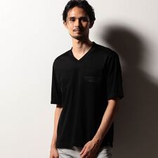 ニコルクラブフォーメン(NICOLE CLUB FOR MEN)の【RIELABO】デザインVネックカットソー