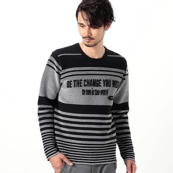 ダブルフェイスモールモックネックニット | ニコルクラブフォーメン