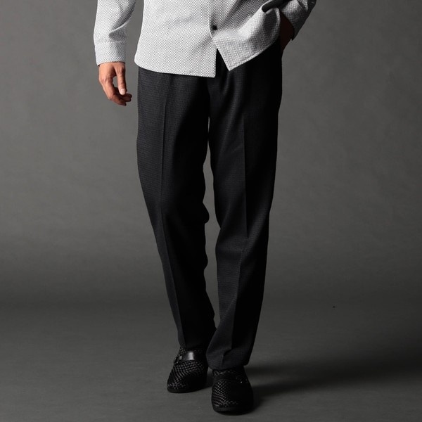 レザーライクムラプリントカットソーパンツ | ニコルクラブフォーメン