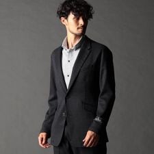 ニコルクラブフォーメン(NICOLE CLUB FOR MEN)のツィードライクセットアップジャケット