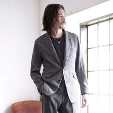 ニコルクラブフォーメン(NICOLE CLUB FOR MEN)のツィードライクセットアップジャケット