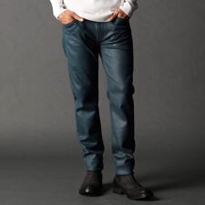 ニコルクラブフォーメン(NICOLE CLUB FOR MEN)のレザーライクムラプリントカットソーパンツ