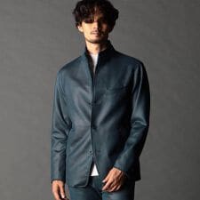 ニコルクラブフォーメン(NICOLE CLUB FOR MEN)のスタンドカヴァーオールジャケット