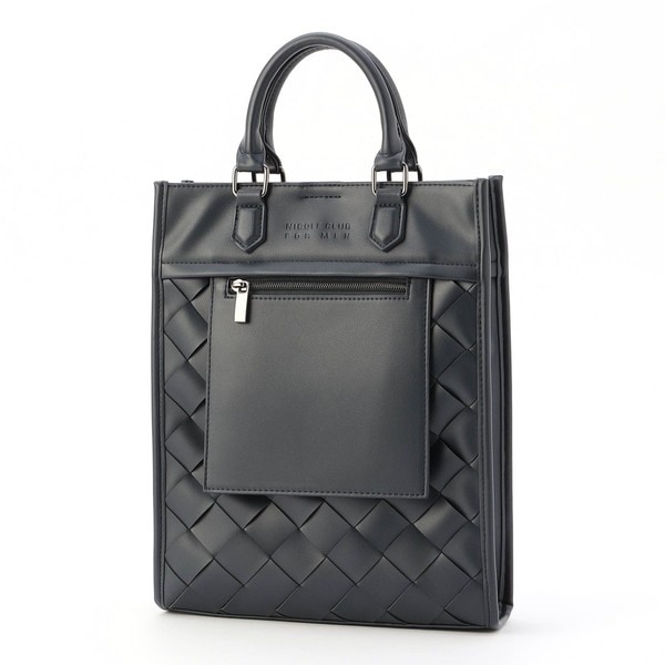 NICOLEクラブフォーメントートバッグ NICOLE CLUB FOR MEN トートバッグ フックバックルトートバッグ