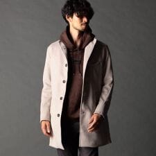 ニコルクラブフォーメン(NICOLE CLUB FOR MEN)のベストライナー付き スタンドコート