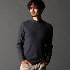 ニコルクラブフォーメン(NICOLE CLUB FOR MEN)の12G リブハイネックニット