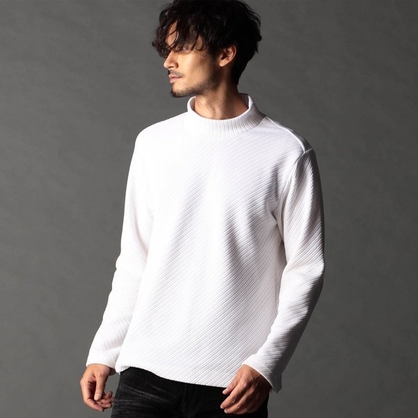 ニコルクラブフォーメン（NICOLE CLUB FOR MEN）/モールバイヤス モックネックプルオーバー モールバイヤス モックネックプルオーバー | ニコルクラブフォーメン