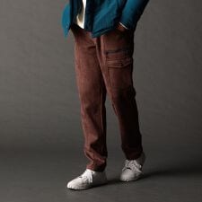 ニコルクラブフォーメン(NICOLE CLUB FOR MEN)のムラプリントカットソー カーゴパンツ