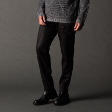 ニコルクラブフォーメン(NICOLE CLUB FOR MEN)のムラプリントカットソー カーゴパンツ