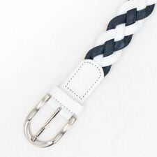 【NICOLE SPORTS】ロゴプリントメッシュベルト