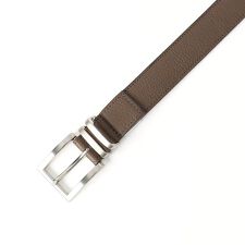 Rielabo Arizona Leather Design Belt Japanese-Made Premium Belt with Italian Leather Metal Hardware