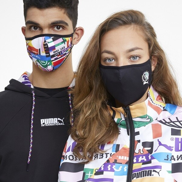 ﾌﾟｰﾏﾕﾆｾｯｸｽｶｼﾞｭｱﾙﾏｽｸ(PUMA FACE MASK II (SET OF 2)) | プーマ(PUMA) | 054100 |  ファッション通販 マルイウェブチャネル