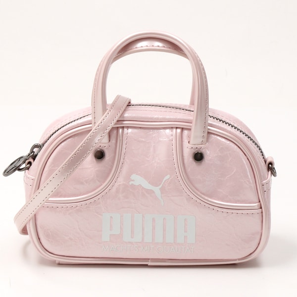 [�}���C]PUMA/�v�[�}/PUMA 1976 LUSTRE �}�C�N���O���b�v�o�b�O/�v�[�}�iPUMA�j 02 PUMA Wht-PUMA Blk