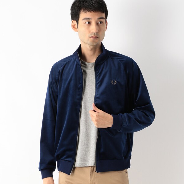 A22】VELOUR TRACK JACKET | フレッドペリー 