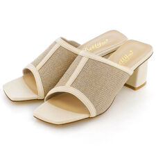 【春夏商品】オープントゥ パイピングサンダル