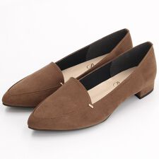 【23秋冬新作】アーモンドトゥ フラットパンプス