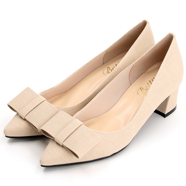 25定番商品】ビッグリボン ポインテッドトゥ パンプス | ベティクラブ