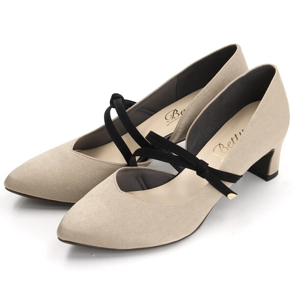 ベティクラブ（BETTYCLUB）/【25秋冬新作】ダブルベルト ポインテッドトゥ パンプス 24秋冬新作】ダブルベルト ポインテッドトゥ パンプス | ベティクラブ