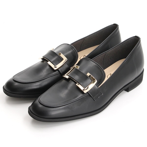 24春夏新作】〔本革〕GRACE AVENUE チェーンバックル モカシン