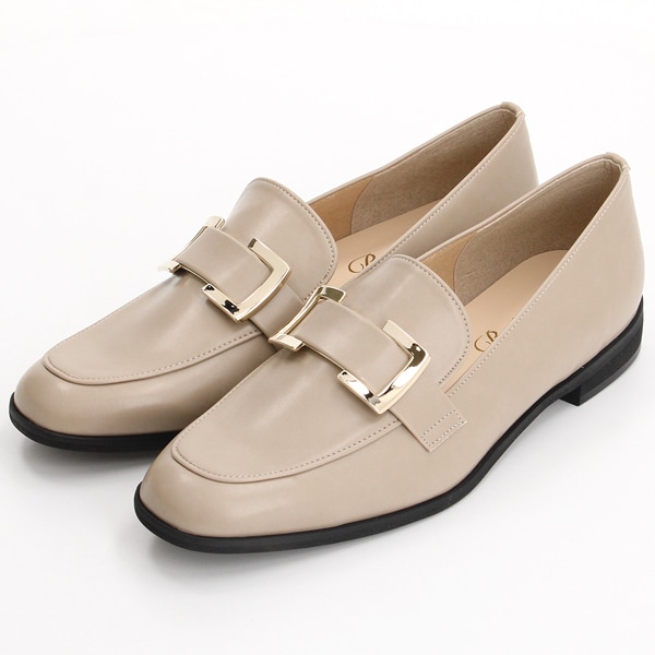 24春夏新作】〔本革〕GRACE AVENUE チェーンバックル モカシン