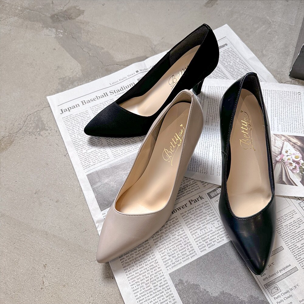 定番商品】バックル スクエア パンプス | ベティクラブ(BETTYCLUB