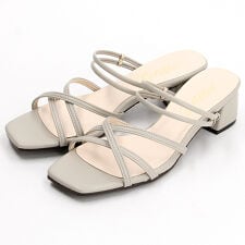 【25春夏新作】細ストラップ 2way サンダル