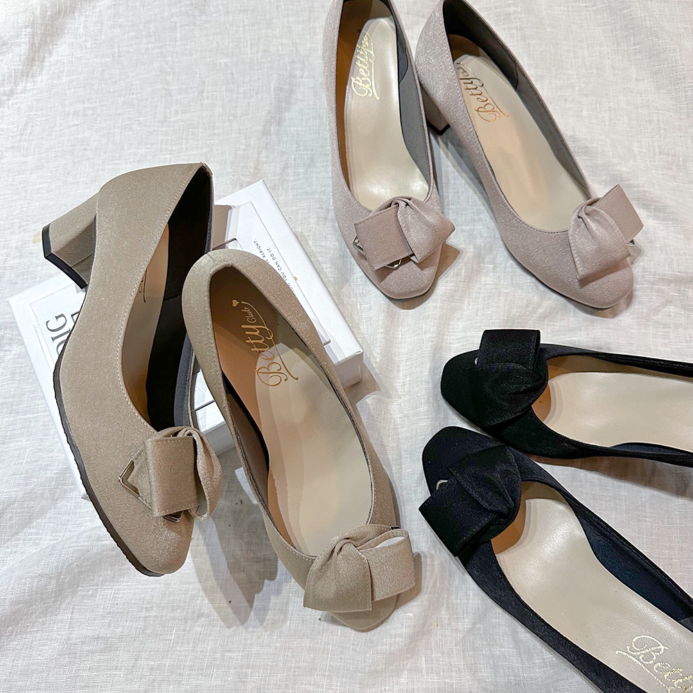 25秋冬新作】ふんわりシャギー メリージェーン パンプス | ベティ