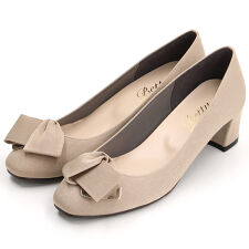 【25秋冬新作】ビッグリボン 2way パンプス