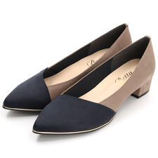 ベティクラブ(BETTYCLUB)の【25秋冬新作】カッティングデザイン ローヒールパンプス