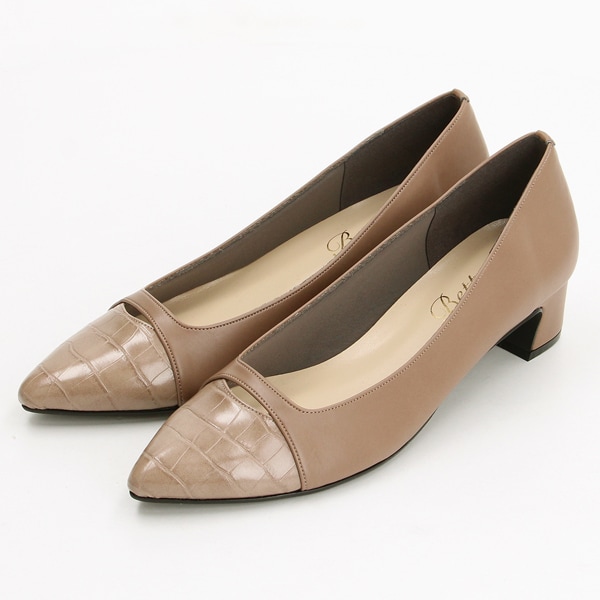 25秋冬新作】ふんわりシャギー メリージェーン パンプス／ベティクラブ