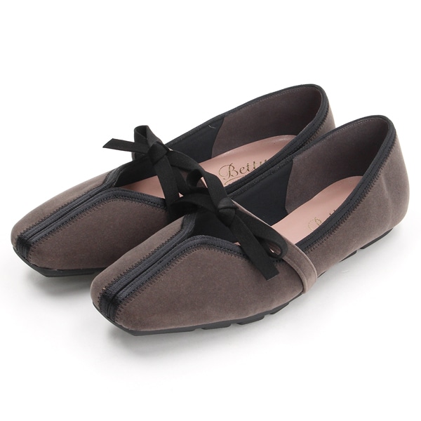 25秋冬新作】ラインストーンリボン ツイードパンプス | アルテミス by