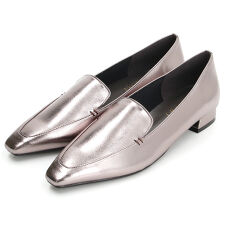 【25秋冬新作】ポインテッドトゥ ローファーパンプス