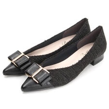 ベティクラブ(BETTYCLUB)の【25秋冬新作】モチーフリボン ポインテッドトゥ パンプス