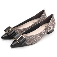 ベティクラブ(BETTYCLUB)の【25秋冬新作】モチーフリボン ポインテッドトゥ パンプス