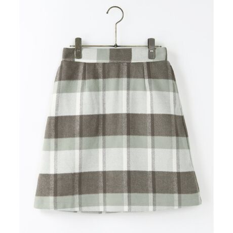 起毛チェック台形スカート レイカズン Ray Cassin ファッション通販 マルイウェブチャネル