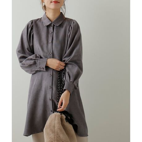 ミジンコール袖ボリュームミニシャツワンピース レイカズン Ray Cassin ファッション通販 マルイウェブチャネル