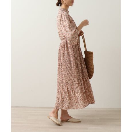 配色パイピング消しプリーツワンピース レイカズン Ray Cassin ファッション通販 マルイウェブチャネル