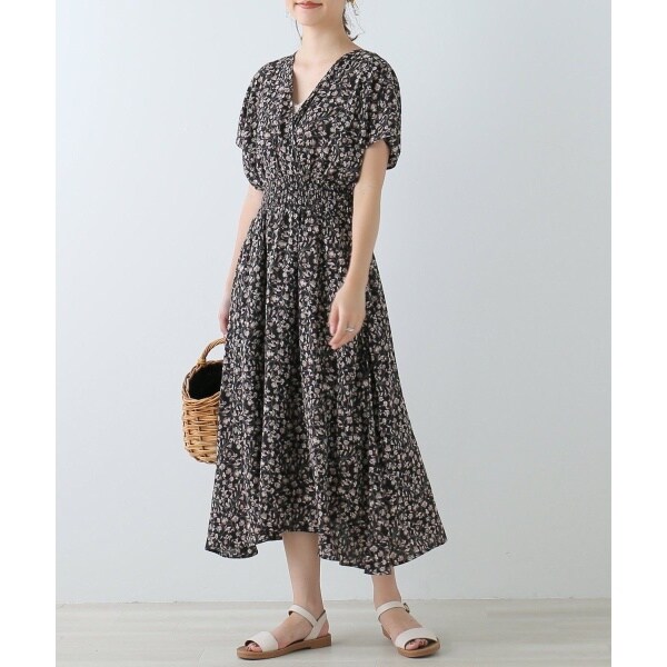 花柄カシュクールワンピース レイカズン Ray Cassin ファッション通販 マルイウェブチャネル